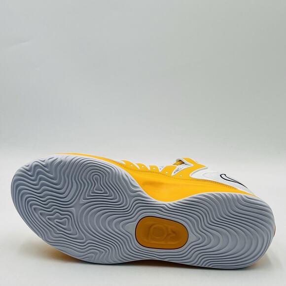Nike KD 18 TB Yellow White IH5096 101 Mens Size 15 NEW Basketball Shoes main image 4